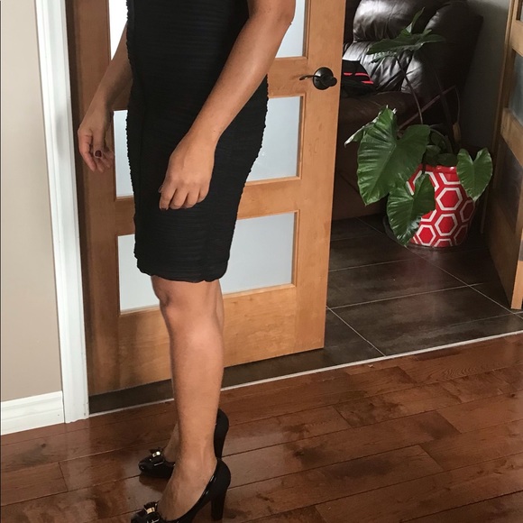 gorgeous black bodycon dress for special occasion - Picture 8 of 9